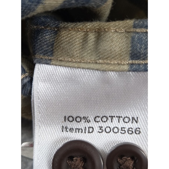 LL Bean Signature Aztec Southwestern Button Down Long Sleeve Shirt 2XL Slim Fit - Picture 6 of 9